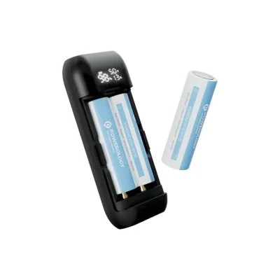 Powerology Power Bank Diy Cell 10000+5000Mah - Black
